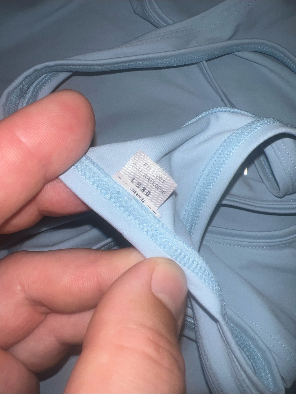 LSKD Lift Performance Tank Top in Glacial Blue, Women’s size Small - Picture 7 of 12